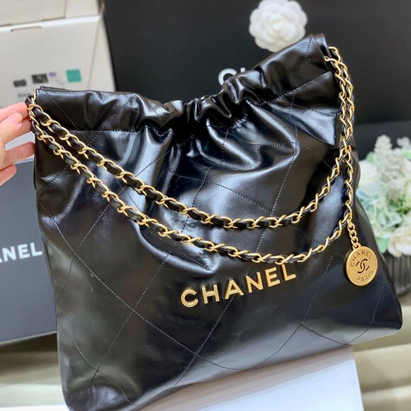 Chanel 22 handbag Medium 22bag - Picture 3 of 9